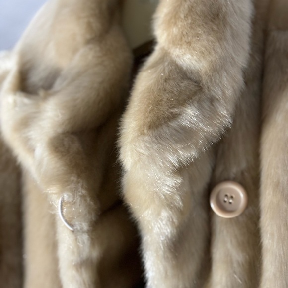 Faux fur.  New never worn- was in my mothers closet - Picture 10 of 10